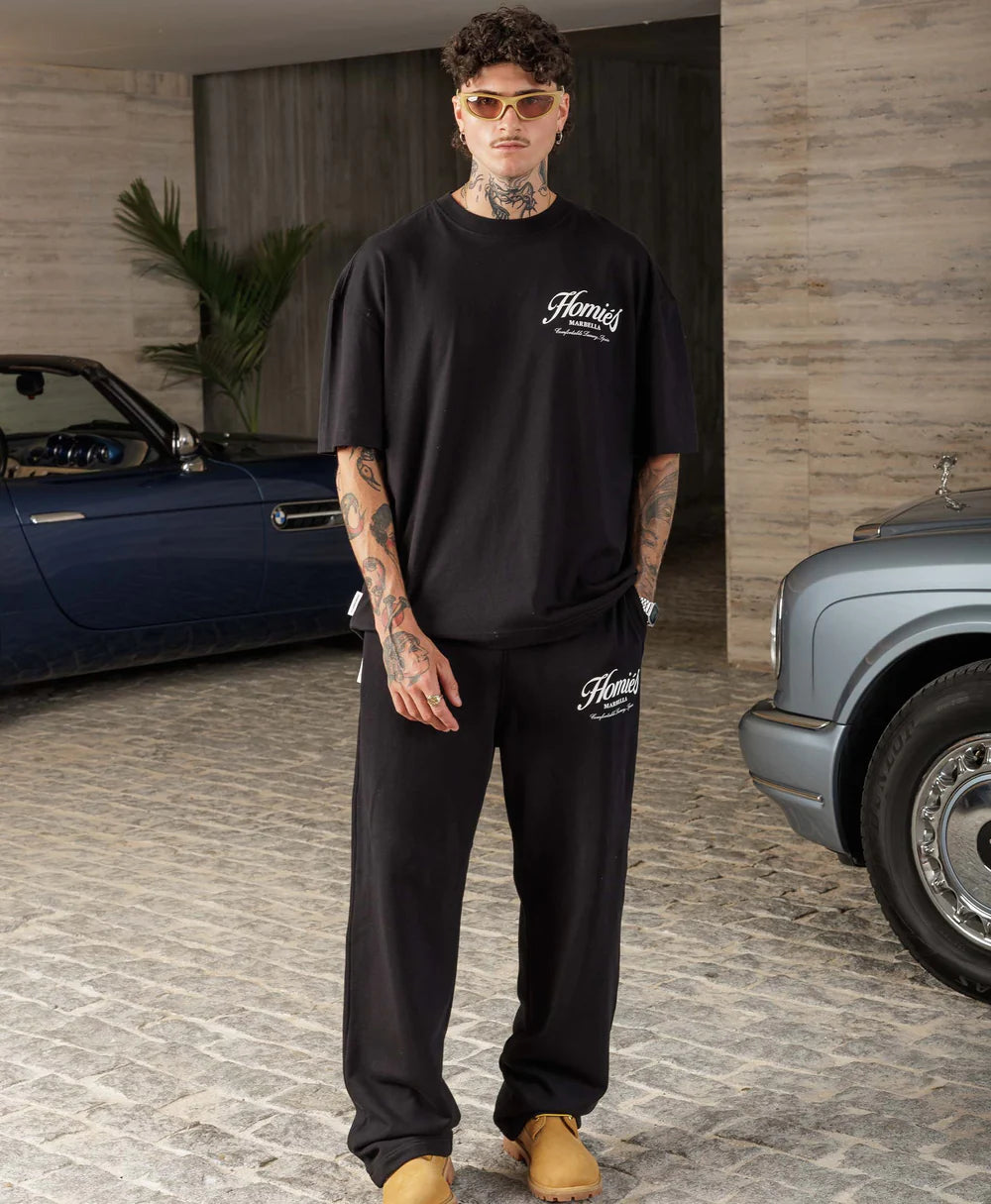 HOMIÉS ESSENTIALS PANTS BLACK