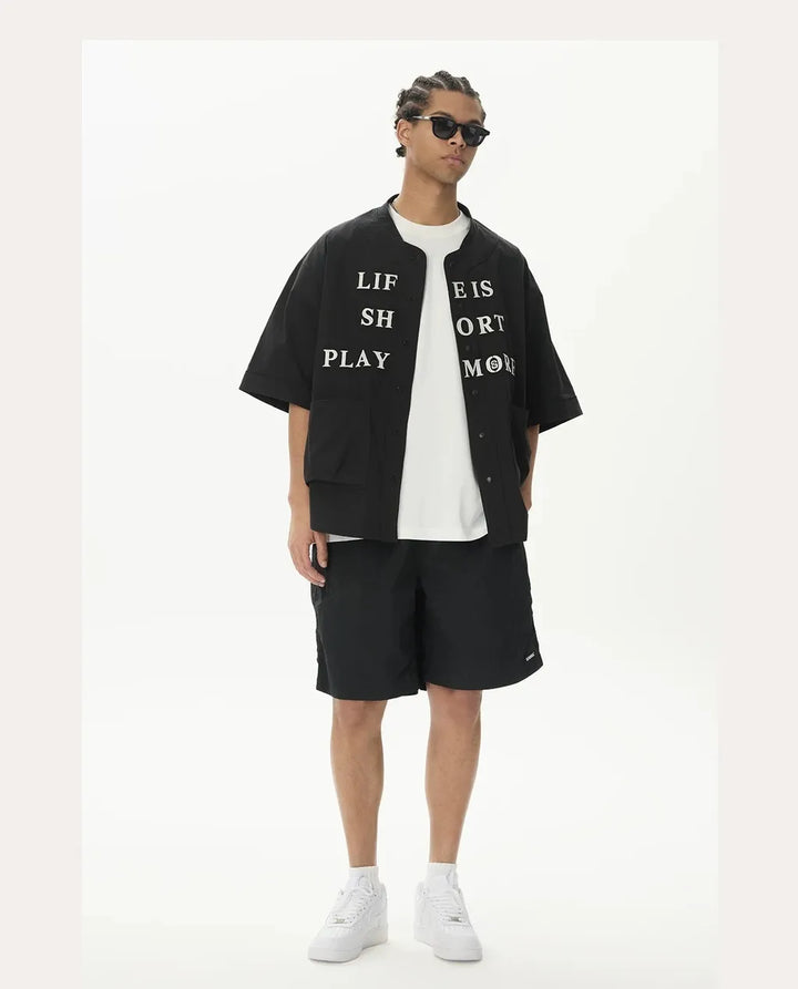 SEGUNDA "LIFE IS GOOD" SHIRT BLACK