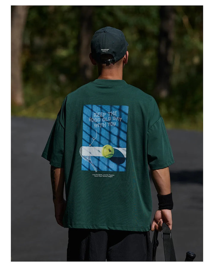 BROSHOOD 2026 TENNIS GREEN TEE