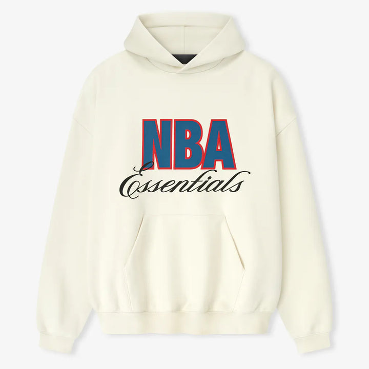 ESSENTIALS NBA 90s Hoodie | Cream