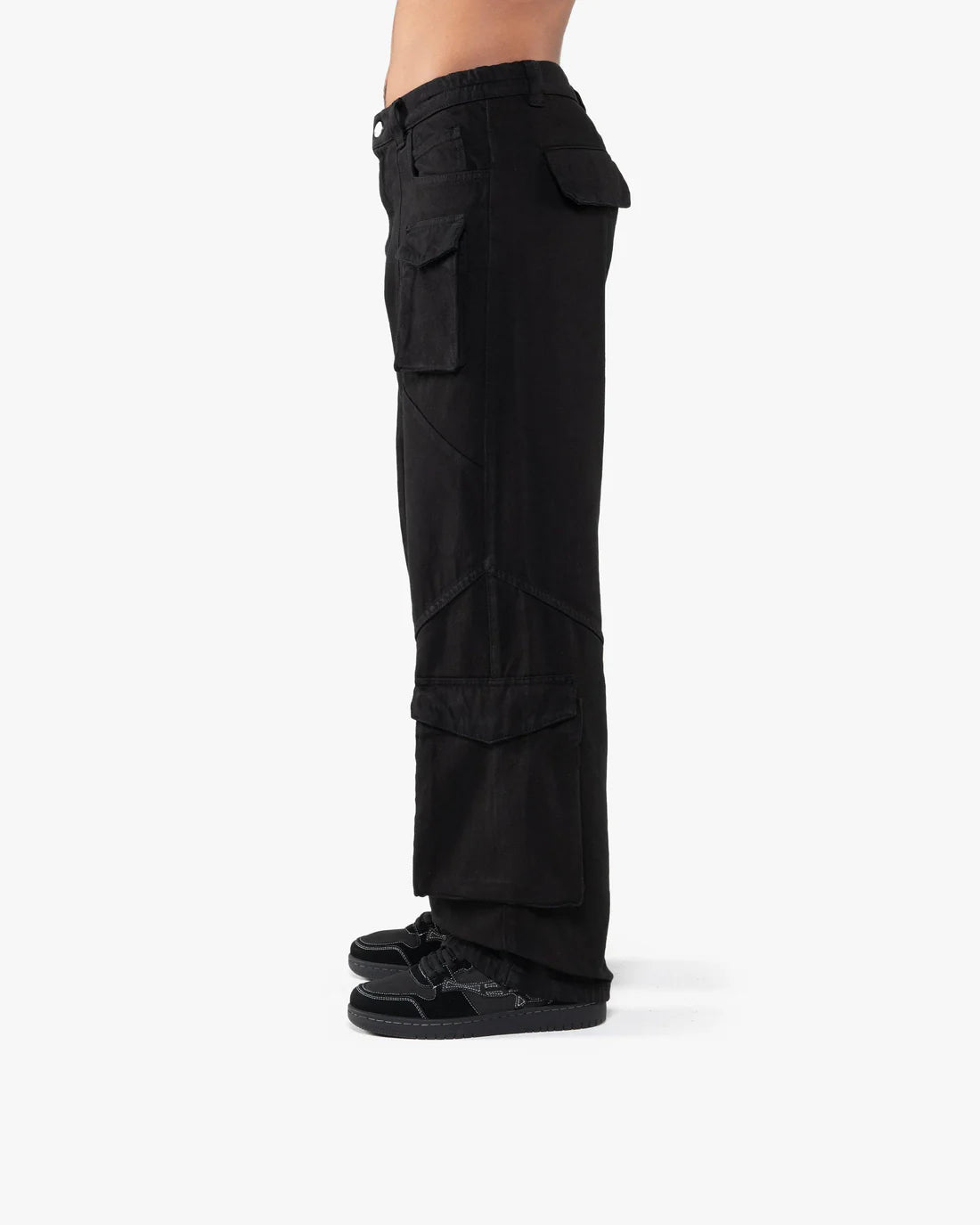 Vicinity ASYMETRICAL CARGOPANTS BLACK