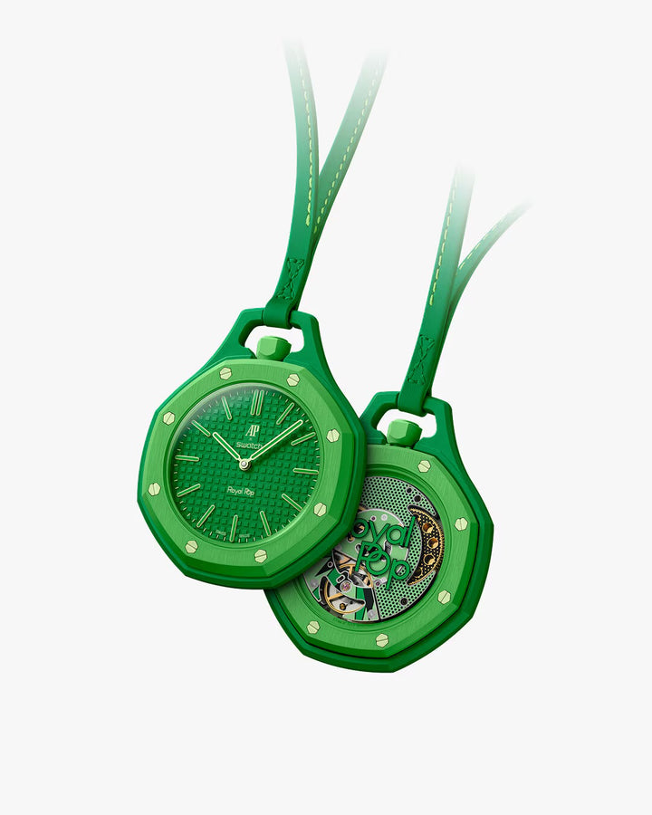 AP X SWATCH ROYAL POP GREEN EIGHT