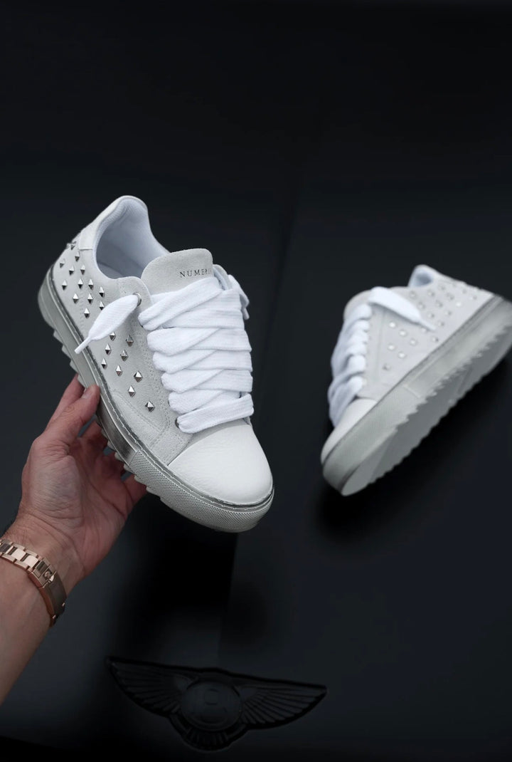 NUMERIŚ ATELIER - DIESEL OFF WHITE נעלי סניקרס נומריס לגברים