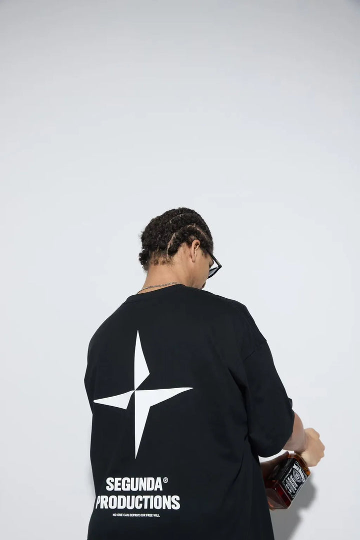 SEGUNDA+ 3D LOGO TEE BLACK