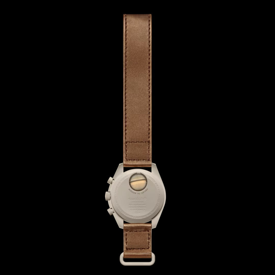 Swatch x Omega Bioceramic Moonswatch Mission to Saturn SO33T100
