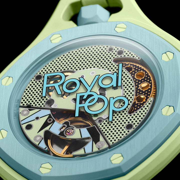 AP X SWATCH ROYAL POP BLAUE ACHT