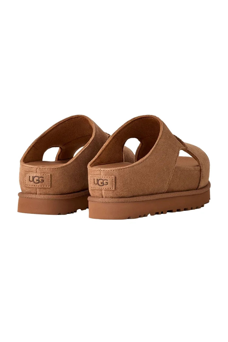 כפכפי זמש חומים UGG GOLDENSTAR Hi Cutou