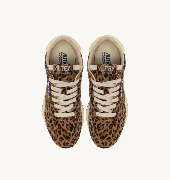 AUTRY SNEAKERS
REELWIND LOW SNEAKERS IN LEOPARD SUEDE AND RUTABAGA LEATHER WWLW - UJ02