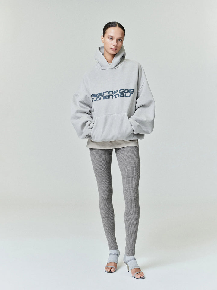 ESSENTIALS Smoke Grey '90s Fleece Hoodie