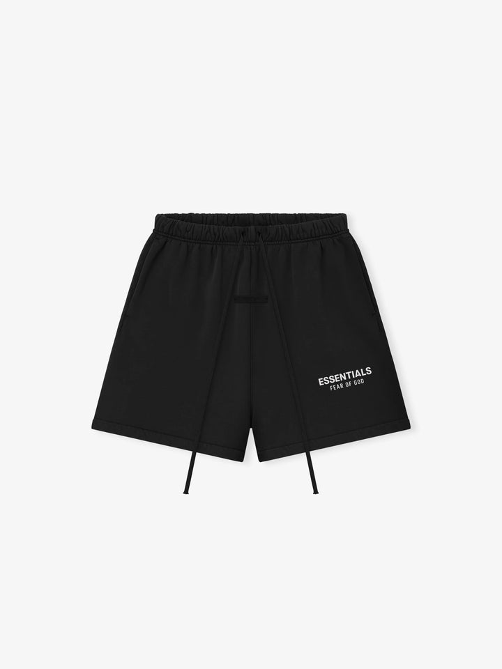 ESSENTIALS SS26 CLASSIC SWEAT-SHORT VINTAGE BLACK