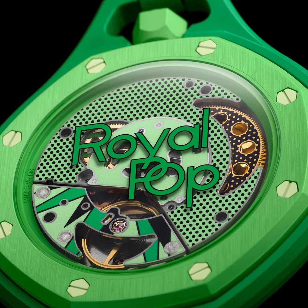 AP X SWATCH ROYAL POP GREEN EIGHT