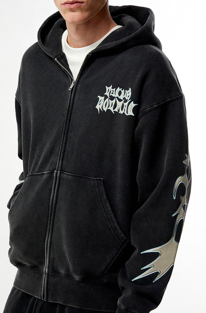 Official Rodman Vintage Zip-Hoodie