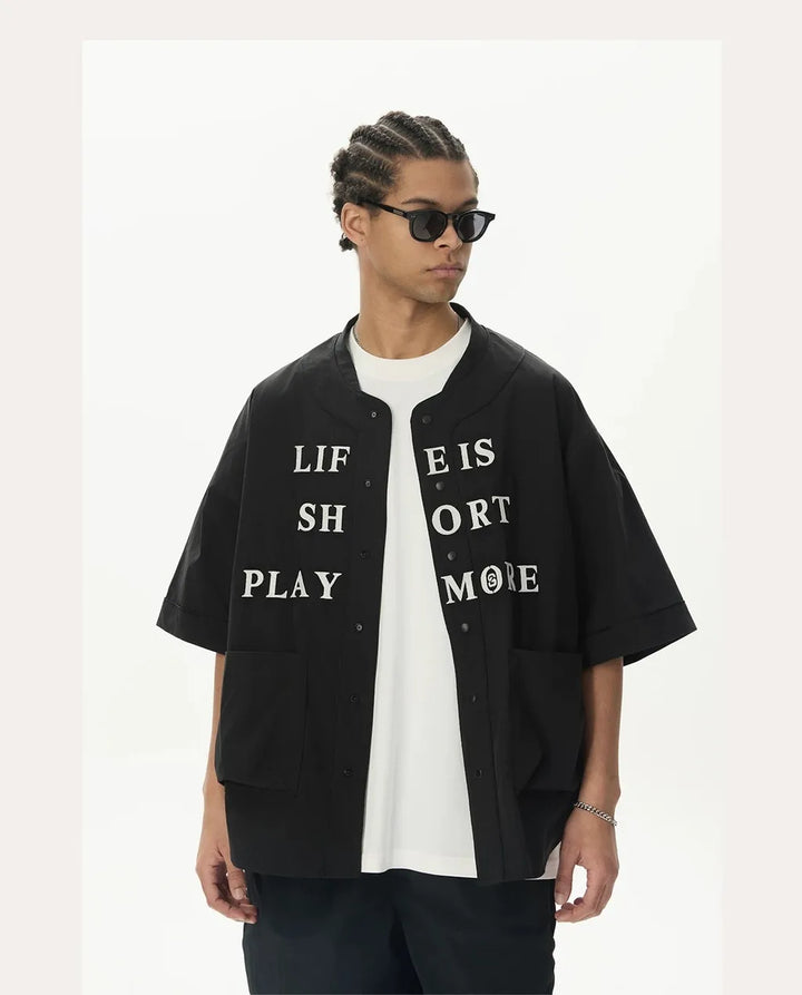 SEGUNDA "LIFE IS GOOD" SHIRT BLACK