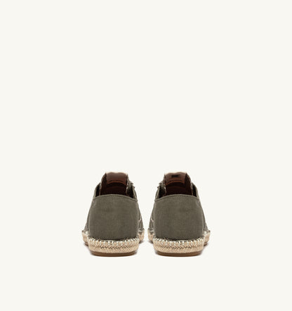 AUTRY SANDY ESPADRILLES IN MILITARY CANVAS
