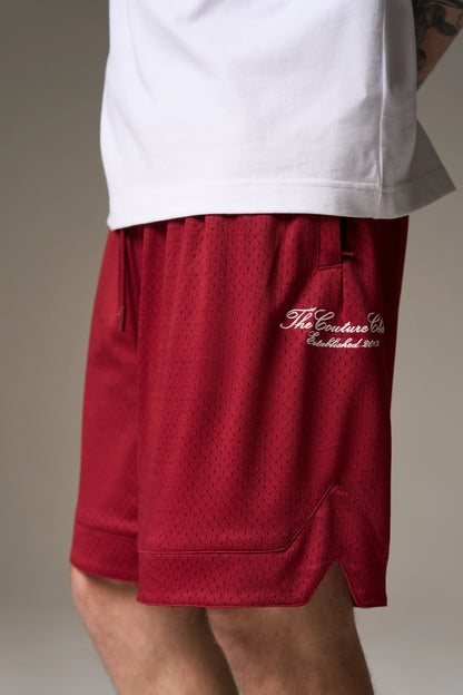 AIRTEX SHORTS BURGUNDY
