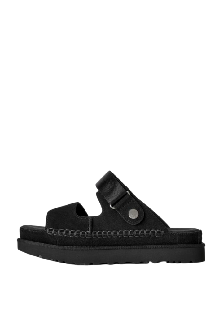 UGG GOLDENSTAR BLACK סנדלי גולדן סטאר שחורות