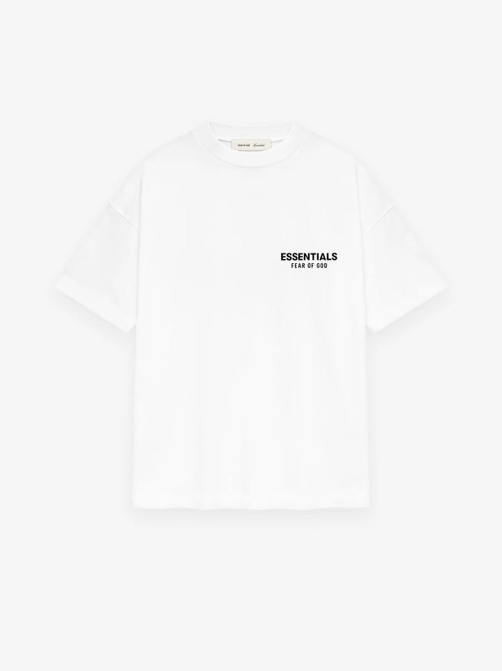 ESSENTIALS SS26 CLASSIC TEE BRIGHT WHITE
