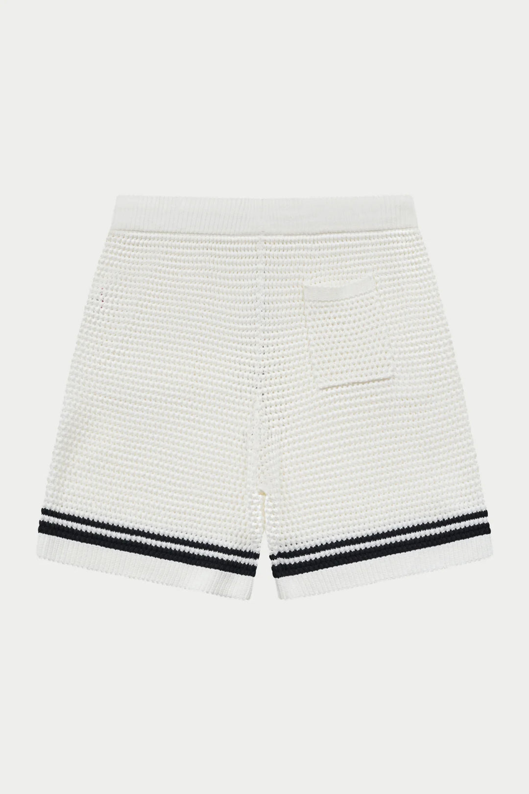 CROCHET KNITTED SHORTS WHITE