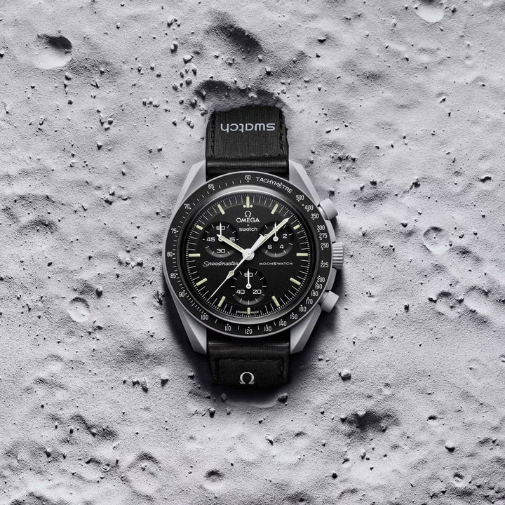 OMEGA X SWATCH MISSION TO THE MOON SO33M100 שעון אומגה בשיתוף פעולה עם סווטש