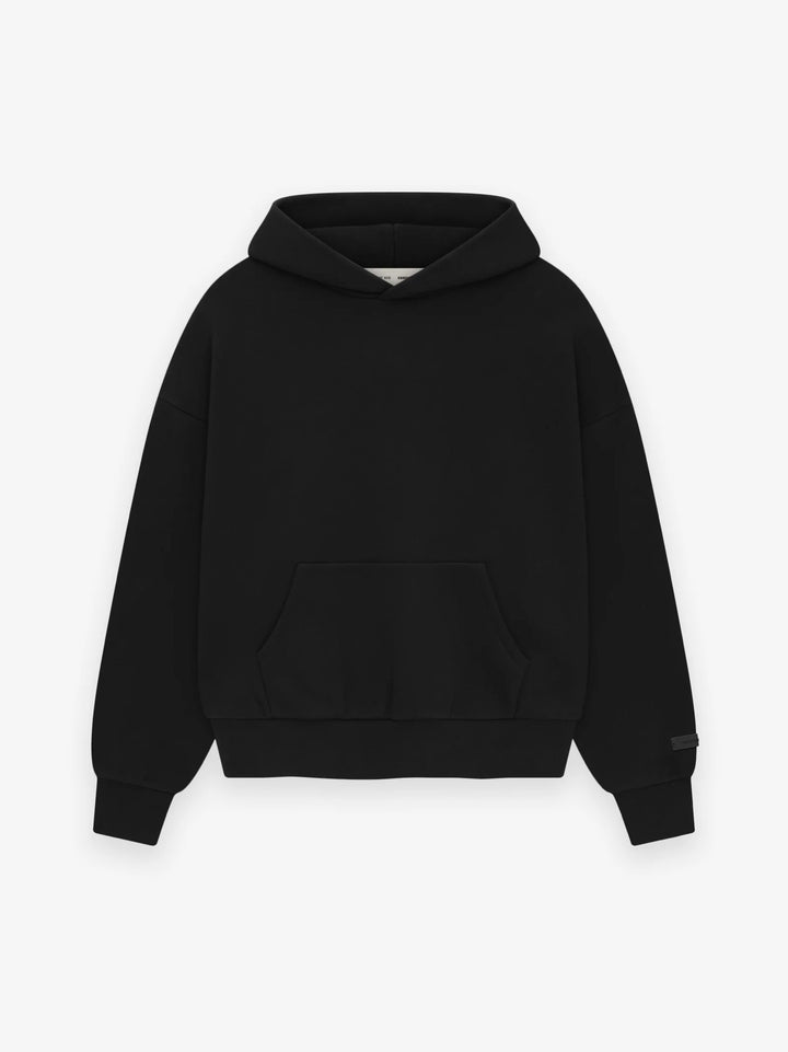 ESSENTIALS Classic Fleece Hoodie | Jet Black 2026