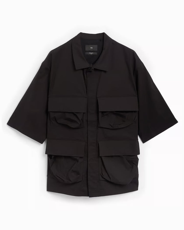 Y-3 Unisex Short Sleeve Pocket Shirt