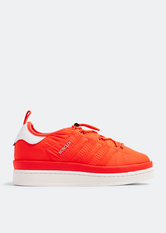 MONCLER GENIUS + adidas Originals Campus Leather-Trimmed Quilted GORE-TEX Sneakers