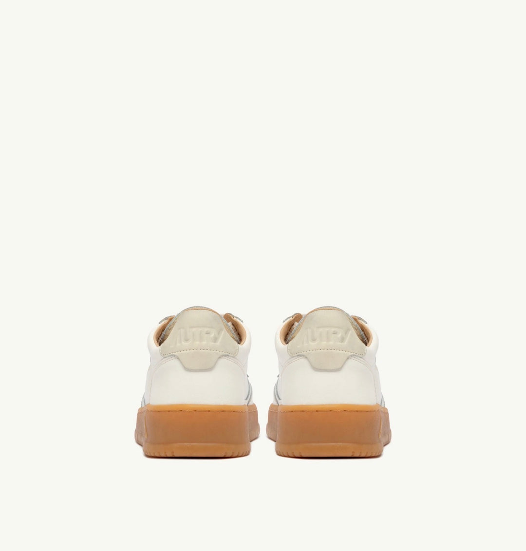 AUTRY SNEAKERS MEDALIST LOW SNEAKERS IN MARSHMALLOW LEATHER AULM - BD01