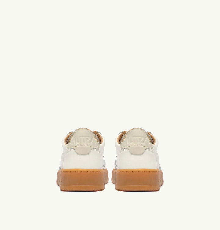 AUTRY SNEAKERS MEDALIST LOW SNEAKERS IN MARSHMALLOW LEATHER AULM - BD01