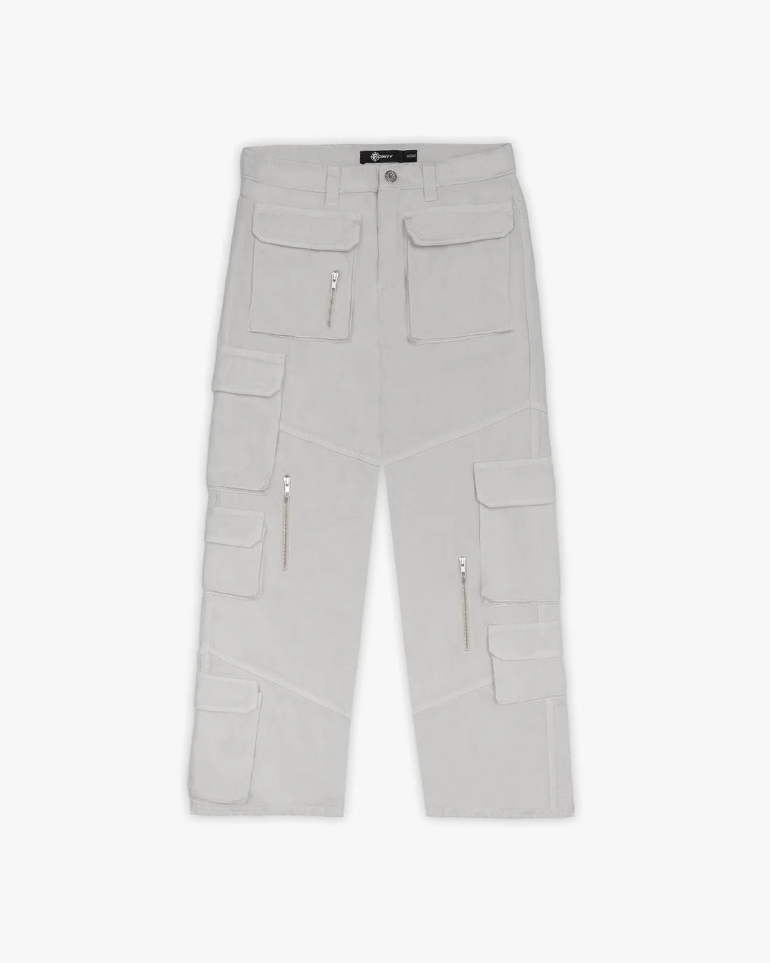 Vicinity ASYMETRICAL CARGOPANTS LIGHT GREY