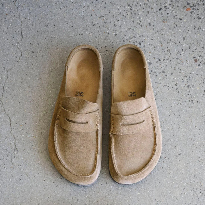 BIRKENSTOCK NAPLES WRAPPED TAUPE