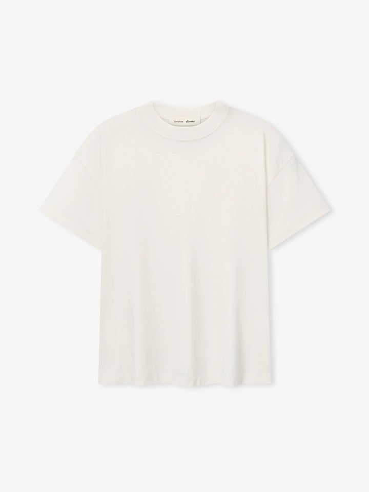 ESSENTIALS SIGNATURE ESSENTIAL TEE IVORY