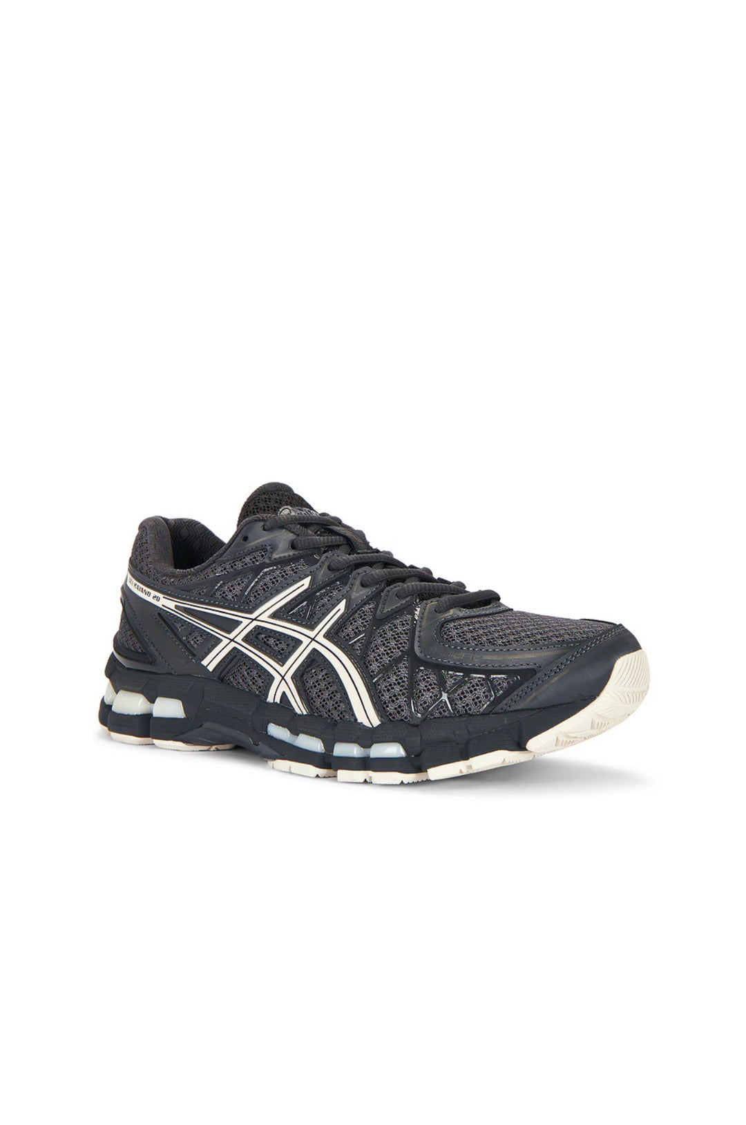 ASICS GEL-KAYANO 20 OBSIDIAN GREY OATMEL סניקרס ג׳ל קיאנו 20