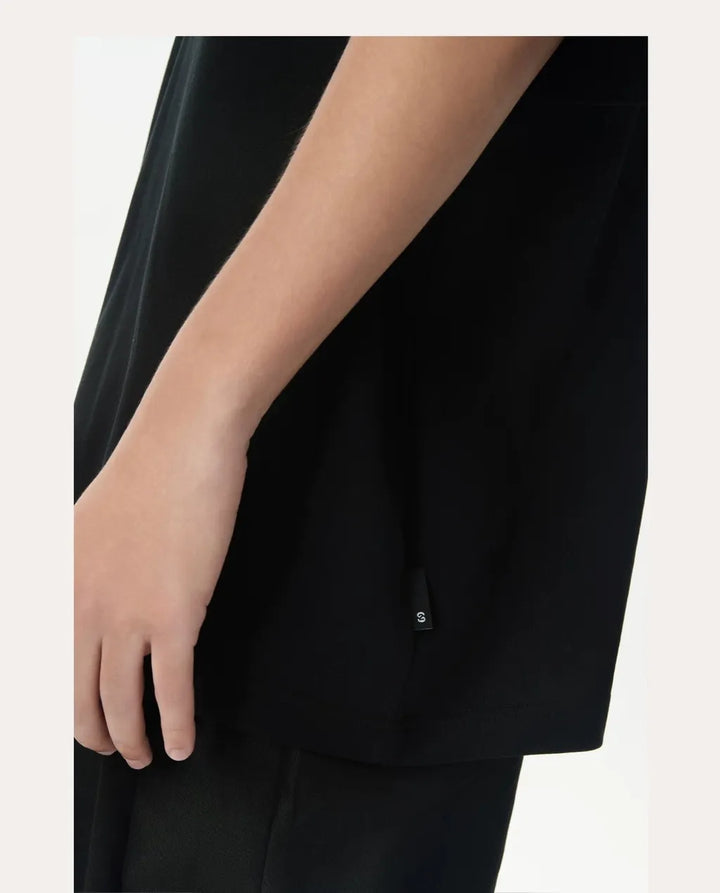 SEGUNDA+ 3D LOGO TEE BLACK