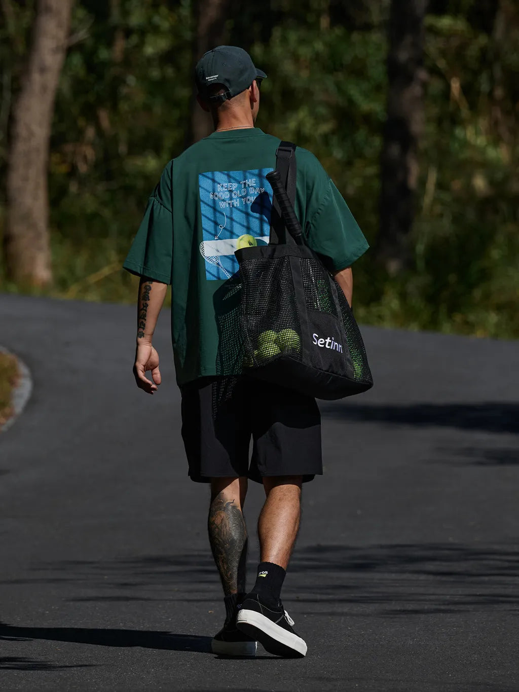 BROSHOOD 2026 TENNIS GREEN TEE