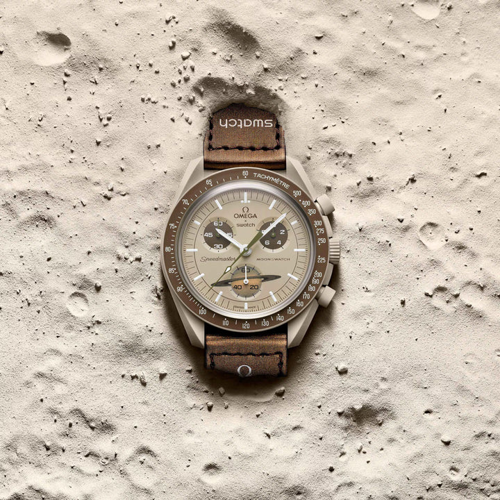 Swatch x Omega Bioceramic Moonswatch Mission to Saturn SO33T100