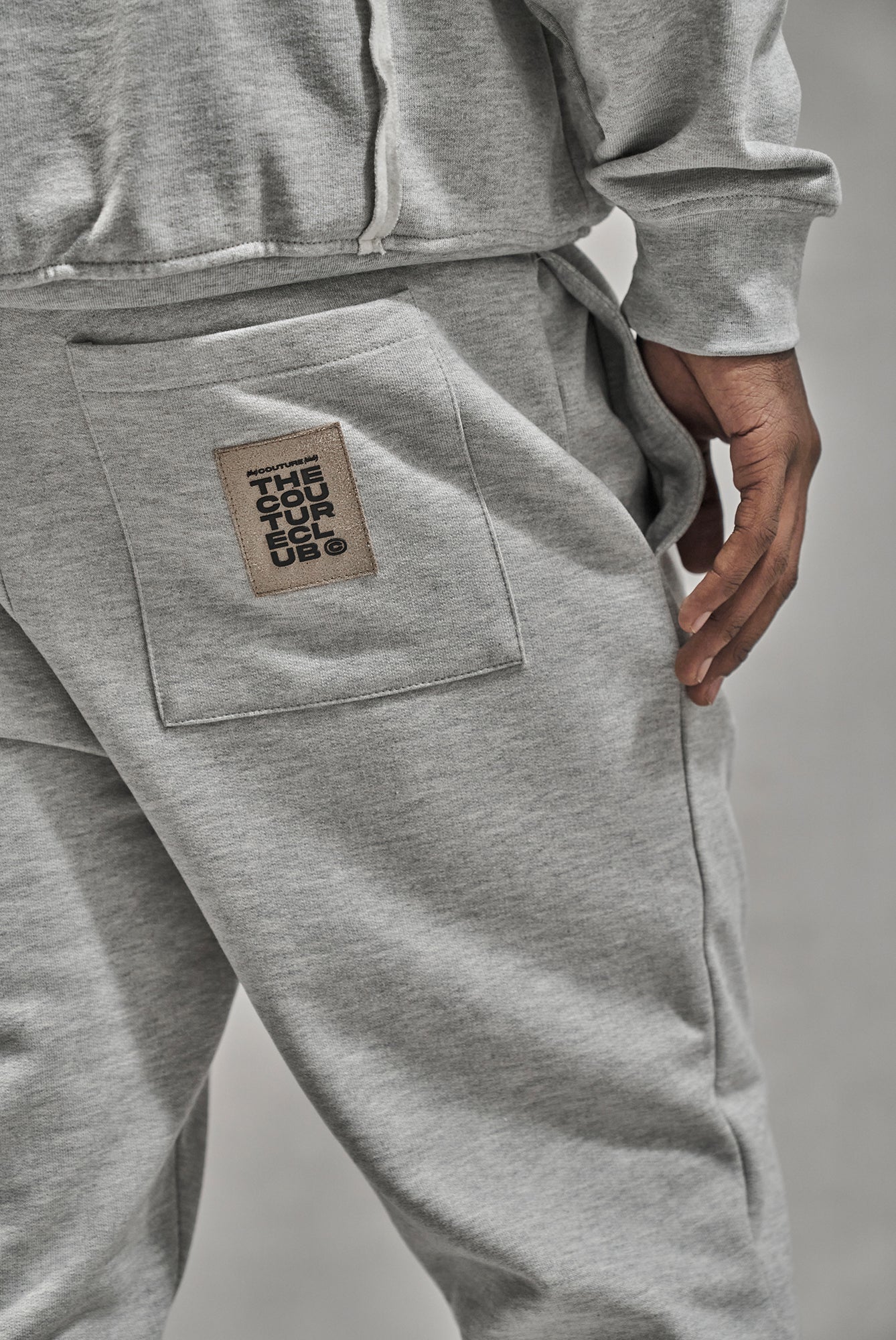 RAW SEAM STRAIGHT LEG JOGGERS