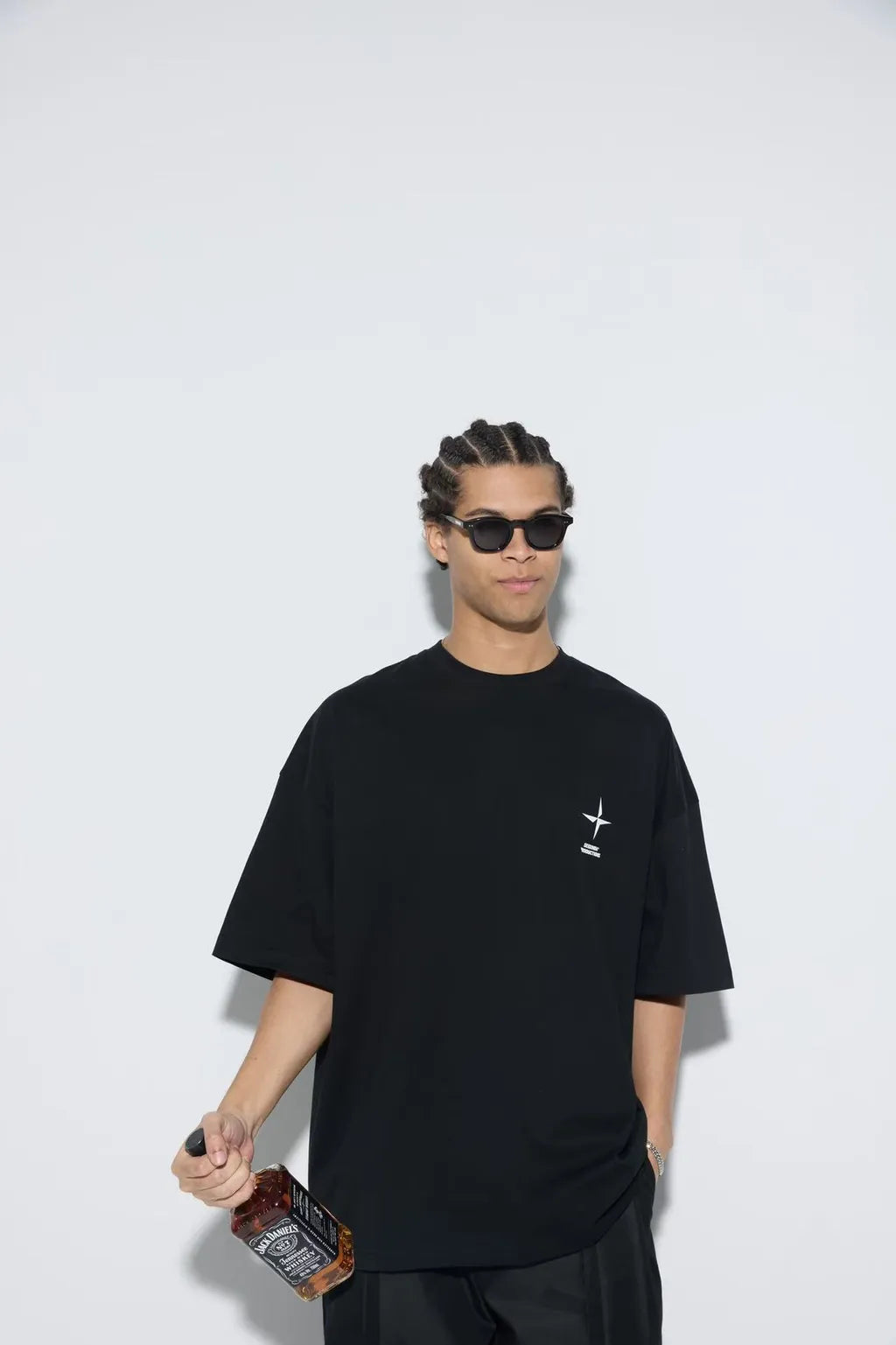 SEGUNDA+ 3D LOGO TEE BLACK