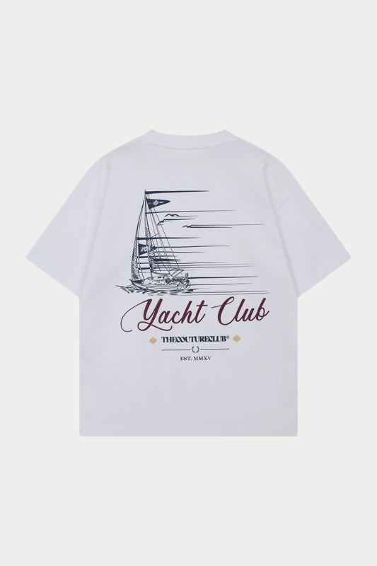 YACHT CLUB GRAPHIC T-SHIRT WHITE