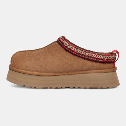 UGG WOMEN'S TAZZ SLIPPER - CHESTNUT - 6