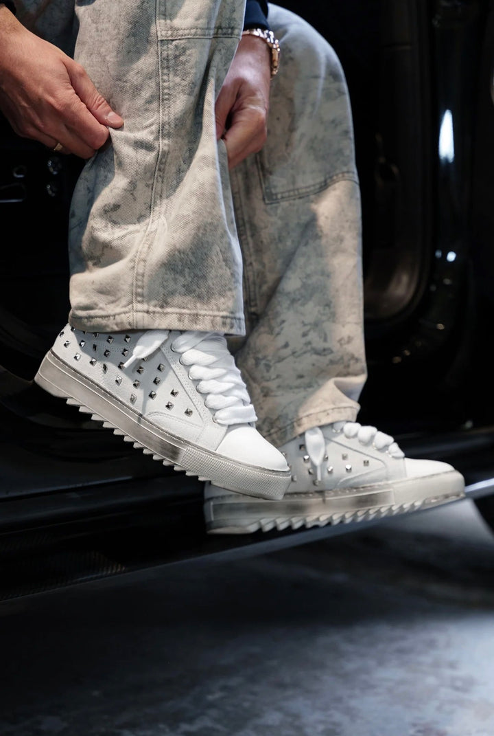 NUMERIŚ ATELIER - DIESEL OFF WHITE נעלי סניקרס נומריס לגברים