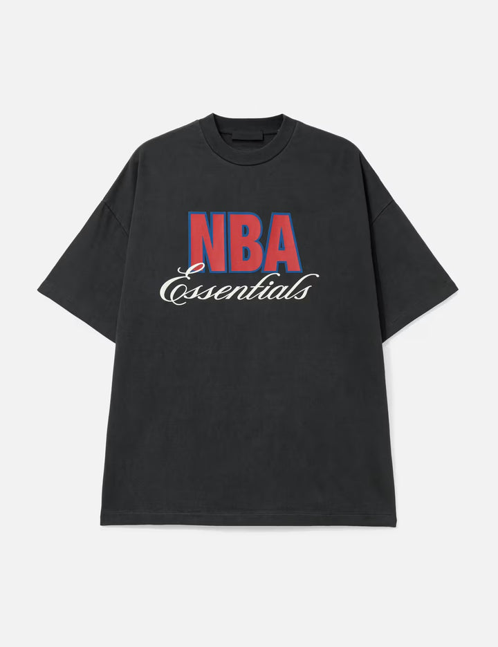 ESSENTIALS NBA 90S TEE BLACK