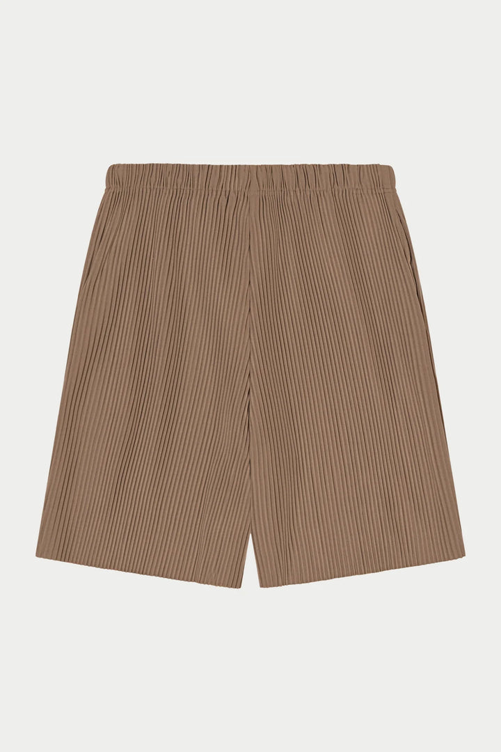 PLISSE SHORTS MUSHROOM