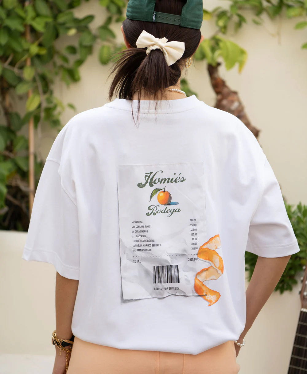 LA CUENTA T-SHIRT WHITE