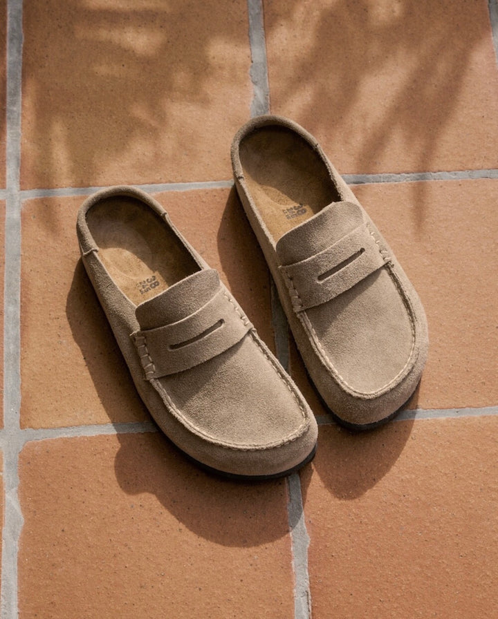 BIRKENSTOCK NAPLES WRAPPED TAUPE