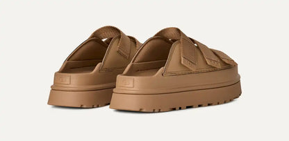 UGG GoldenGlow Slide Dark Sand