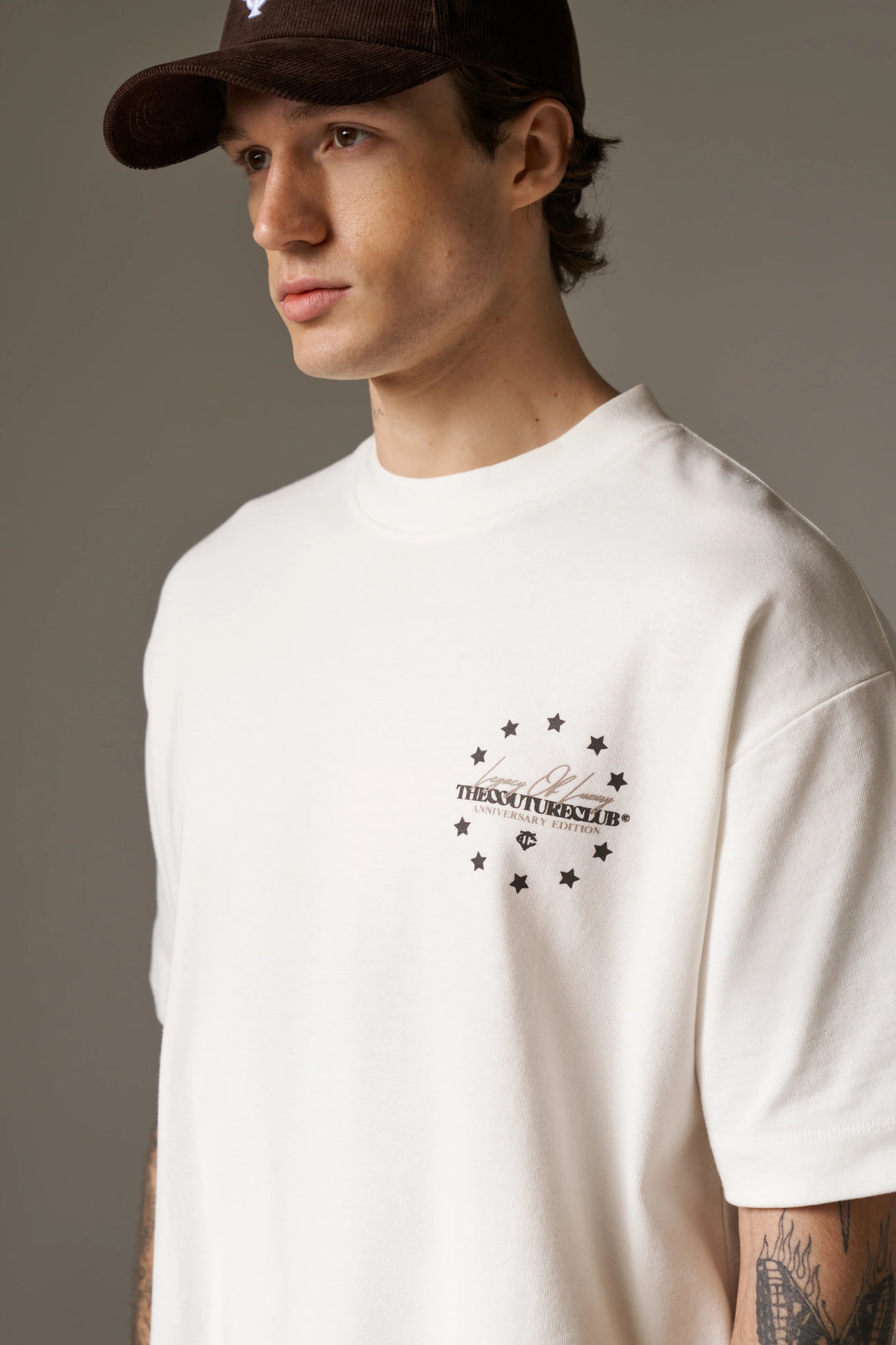 LEGACY OF LUXURY T-SHIRT OFF WHITE