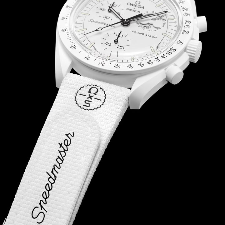 MOONSWATCH WHITE/WHITE RUBBER