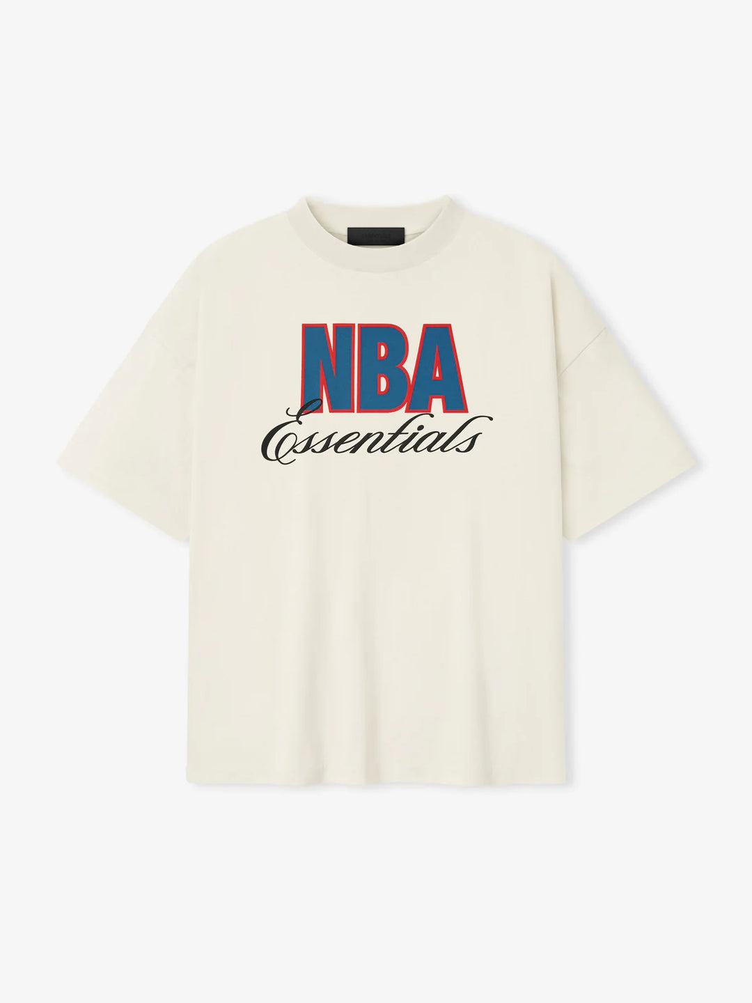 ESSENTIALS NBA 90S TEE CREAM WHITE