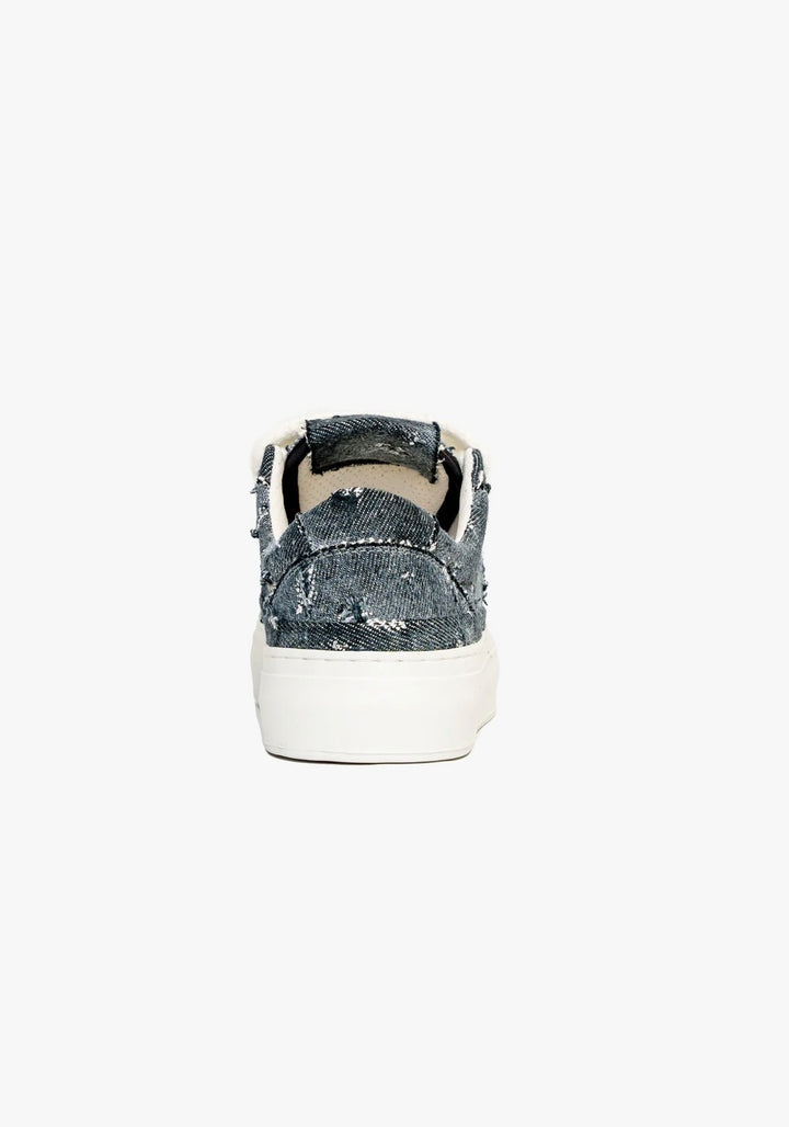 NUMERIS ATHENA - FRAYED DENIM נעלי סניקרס נומריס