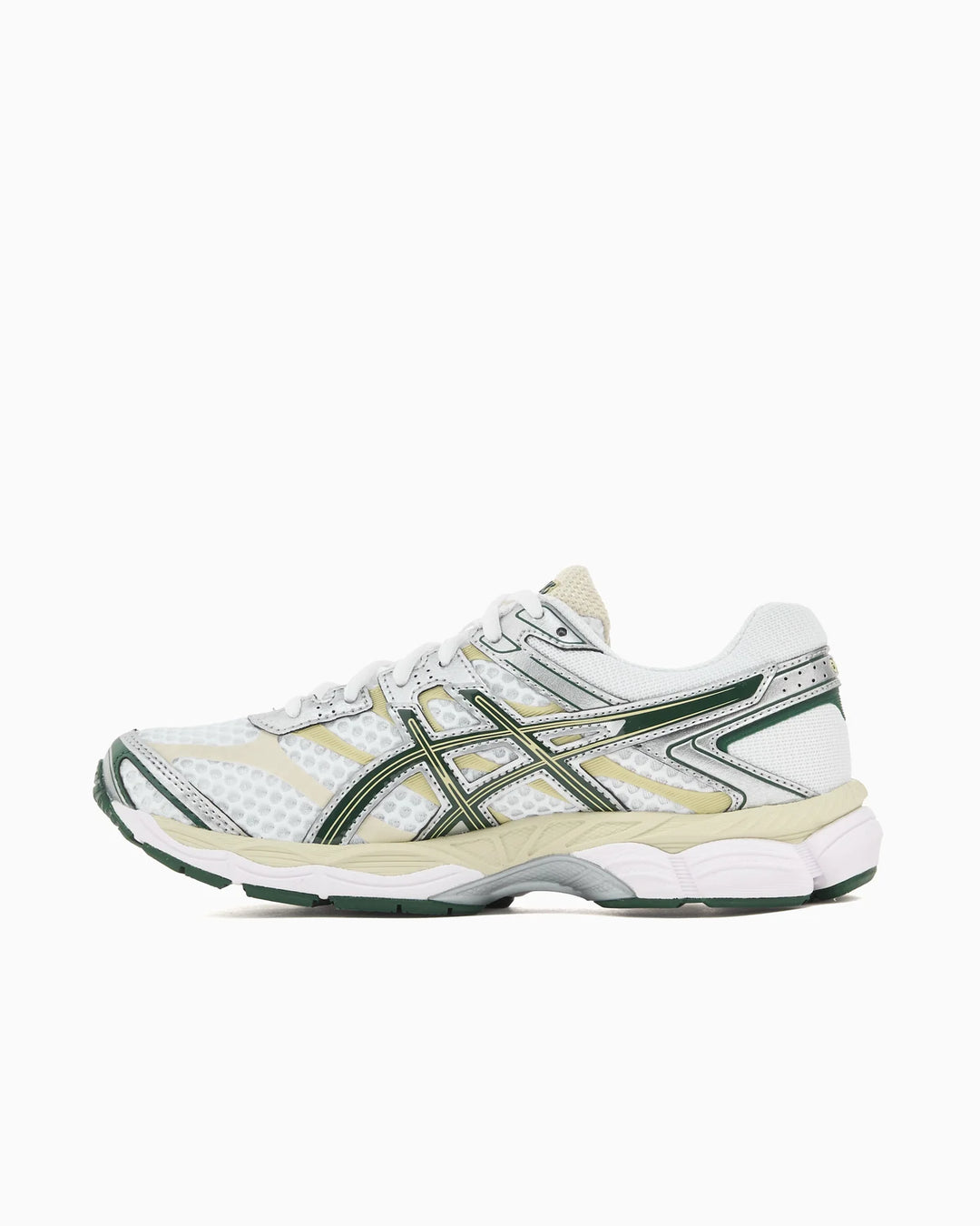 ASICS GEL-CUMULUS™ 16 WHITE / FOREST NIGHT LOW TOP SNEAKERS